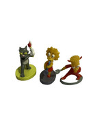 The Simpson Figures Miniature Is Lisa Bart, Scratchy  2000 Vintage - £7.25 GBP