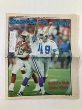 Dallas Cowboys Weekly Newspaper November 16 1996 Vol 22 #23 Chris Boniol - £10.37 GBP