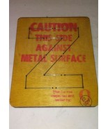 AccuCut 4&quot; Z Block wooden die cut - $29.47