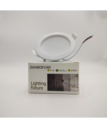 SWAROEVAN Lighting Fixture Ultra-Thin LED Downlight, Dimmable, High Brig... - $15.07 CAD