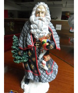 Pipka Memories Of Christmas SANTA SCULPTURE TYROLEAN DOMSETIA UKRANIAN N... - £84.16 GBP