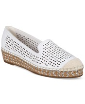 Bella Vita Womens Channing Flats Size 10 W Color White Leather - $129.60