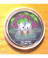 (1) $100. Silver Dollar Casino Chip - 6th Avenue - Tacoma, Washington - ... - £22.77 GBP