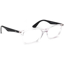 Ray-Ban Eyeglasses RB 7047 5943 Crystal Transparent/Black Square Frame 5... - £95.61 GBP