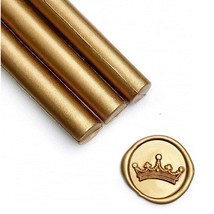 Mailable Glue Gun Sealing Wax Sticks For Wax Seal Stamp - Metallic Antiq... - £18.86 GBP