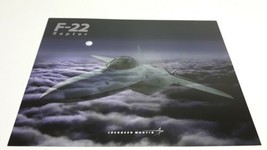F-22 Raptor Air Dominance for the 21st Century Lockheed Martin 8.5&quot;x11&quot; ... - £7.85 GBP
