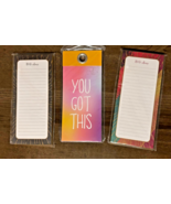 ME to WE Magnetic Notepads Set of 3 - Big Ideas &amp; You Got This - New, Se... - $9.89