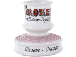 Antique Crozet Freres French Liqueur Advertising Match Holder/striker - $84.15