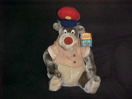 13&quot; Disney Pilot Baloo Plush Stuffed Toy With Tags From Tale Spin Very Rare - £197.83 GBP