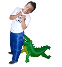 Inflatable Fun Adult Size Crocodile Bite Suit Costume Halloween or Cosplay - £29.29 GBP