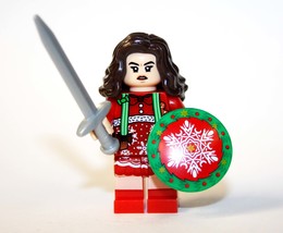 Wonder Woman Christmas Holiday DC Comic Custom Minifigure - £3.43 GBP