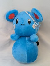 Pokemon Azurill Sitting Doll Plush Blue 9 Inch Hanging Suction Cup Stuffed Toy - £23.65 GBP