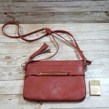 Francesca&#39;s Burnt Red Shoulder Bag / Purse - New with Tags - £13.32 GBP