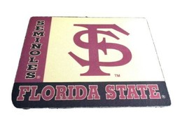 Fsu vintage collectible  computer Mouse Pad Florida State University foo... - £14.70 GBP