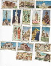 17 Cards- Wonders of the Past-W.D &amp; H.O. Wills Cigarette Cards - £8.82 GBP