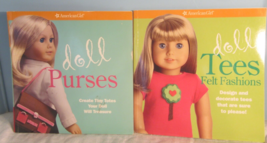 LOT of 2 American Girl Doll How-To Do-It-Yourself Books Purses- Tees crafts 2 - £12.94 GBP