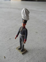 Vintage Hand Painted Lead Army General Figurine LOOK - $15.84