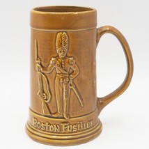 Vintage Boston Fusilier Fabriqué En Japon Bière Stein Tasse Chope - $66.71
