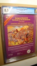 MODULE B2 KEEP BORDERLANDS *CGC 8.5 SEALED GRADE B+ DUNGEONS DRAGONS SHR... - $15,813.35 MXN