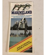 Vintage Marine land Travel Brochure Daytona Beach Florida BR11 - $8.90