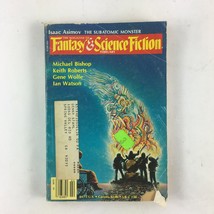 February Fantasy &amp; Science Fiction Magazine MichaelBishop KeithRoberts G... - £6.35 GBP