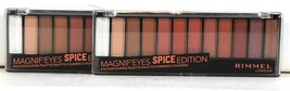 2 Count Rimmel London 0.499 Oz Magnif&#39; Eyes 005 Spice Edition Contouring... - $23.99