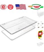 Compact Stackable Clear Storage Bin 10.75&quot; x 6.5&quot; - Ideal for Home &amp; Office - $627.56 MXN