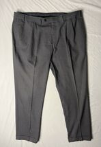 Polo Ralph Lauren Dress Pants Men’s Size 40x30 Gray Pleated Slacks Straight - $27.87 CAD