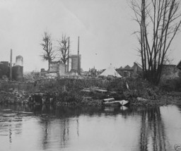 New 8x10 Photo- Damaged French town of Bethincourt after the Battle of t... - £6.96 GBP