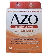 SHIP24H-AZO Bladder Control Go-Less, Helps Reduce Occasional Urgency 54 ... - $430.52 MXN