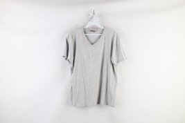 Vtg Nike Womens XL Thrashed Travis Scott Mini Swoosh V-Neck T-Shirt Heat... - $39.55