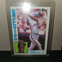 1984 Topps Set-Break #182 Darryl Strawberry Mets Rookie Card, Very Nice - $5.74