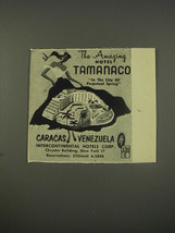 1956 Hotel Tamanaco Ad - The Amazing Hotel Tamanaco - £14.73 GBP