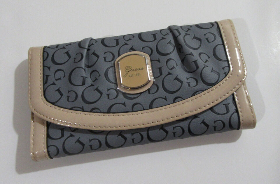 Guess Womens Cologne SLG Trifold Wallet Indigo - £21.80 GBP