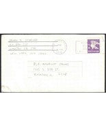 NEW YORK Cover - New York 100, NY to Arnquist Stamps, Rockford, Illinois F6 - £1.54 GBP