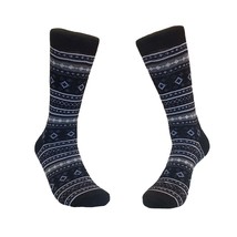 Festive Fair Isle Holiday Pattern Socks (Adult Large) - £5.09 GBP