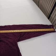 Eddie Bauer Men's Red Heavyweight Cotton Long Sleeve Shirt Size Large image 8