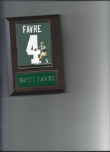 BRETT FAVRE JERSEY PHOTO PLAQUE GREEN BAY PACKERS FOOTBALL NFL - $4.94