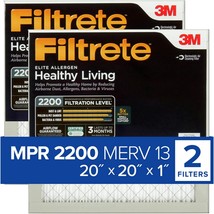 Filtrete 20X20X1 Ac Furnace Air Filter, Merv, Actual Size 19.719X19.719X... - $957.94 MXN