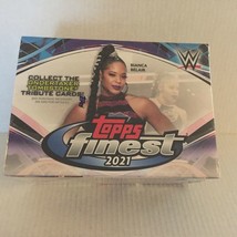NEW 2021 Topps Finest WWE Trading Card Blaster Box - 28 Total Cards - $37.95