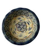 Temptations Old World Blue Pie Quiche Mini Baking Dish Plate 5.5&quot; Cottag... - £15.80 GBP