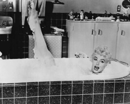 Marilyn Monroe lies in bubble bath legs in air The Seven Year Itch Poster - $562.94 MXN