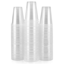 Plastic Cups, 100 Pack 8 Oz Clear Plastic Cups, Clear Plastic Cups 8 Oz ... - $20.99