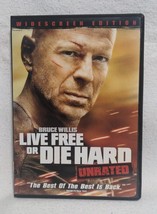 Action Icon Bruce Willis Back in Bullets! Live Free or Die Hard (DVD, 2007) - £5.05 GBP