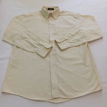 The Arrow Company Men&#39;s Yellow Cotton Blend Button-Down Collar Shirt Sz 16 32/33 - $7.12