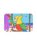 Animal Lover Parrot Perfect Gift for Parrot Owners Bath Mat - £41.34 GBP