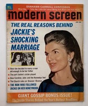 VTG Modern Screen Magazine January 1969 Jackie Kennedy&#39;s Marriage No Label - £13.57 GBP