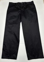 Dockers D3 Signature Khaki Black Chino Pants Men Size 38x30 Measure True - £10.49 GBP