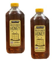 X2 UNID  Kirkland Signature Premium Wildflower Honey  5 Lbs  100% Pure Bulk  - £31.70 GBP