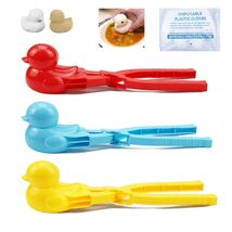 Onigiri Mold 3 Pcs Non-Stick Duck 3D Animal Rice Ball Maker with 100 Gloves - $221.63 MXN